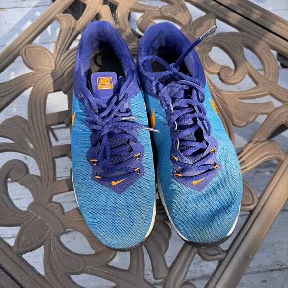 Nike men’s air max 9.5 vguc blue - Picture 1 of 8